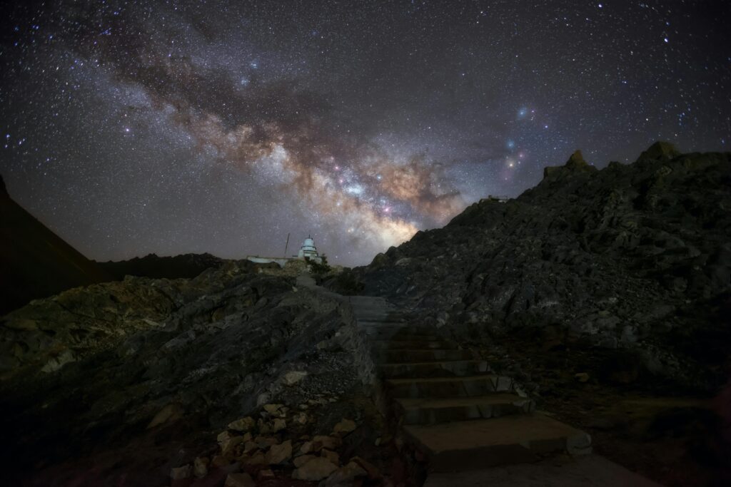 Experience the breathtaking Milky Way galaxy at leh ladakh